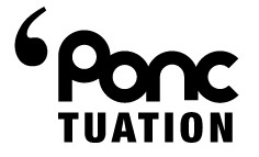 Ponctuation logo