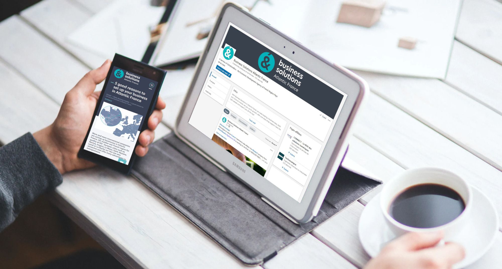 Rédaction d'articles en anglais et community management Linkedin