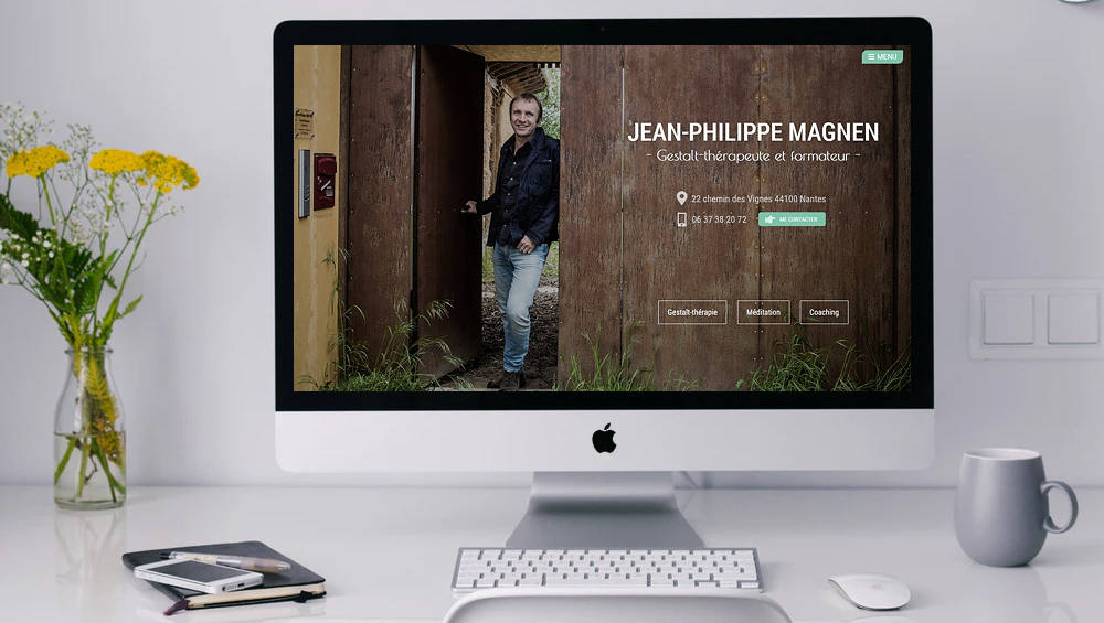 Site web EarlySpider Jean Philippe Magnen gestalt therapeute